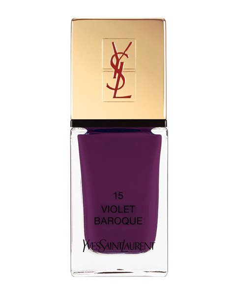 ysl violet baroque|ysl la laque nail varnish.